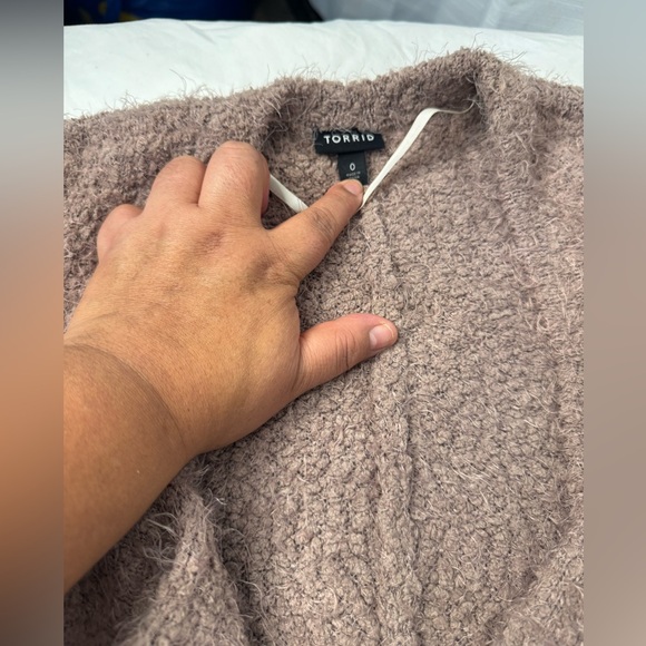 Torrid women’s long cardigan taupe-Zise 0 - Picture 6 of 16